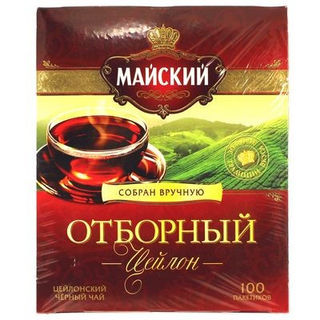 Чай Майский Отборный с/я 100п.